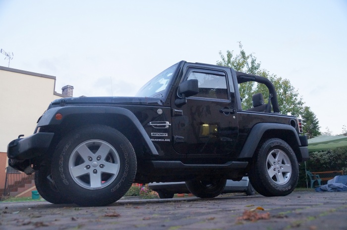 JEEP WRANGLER JK 2011 3,8Pb USZKODZONY PALI JEZDZI